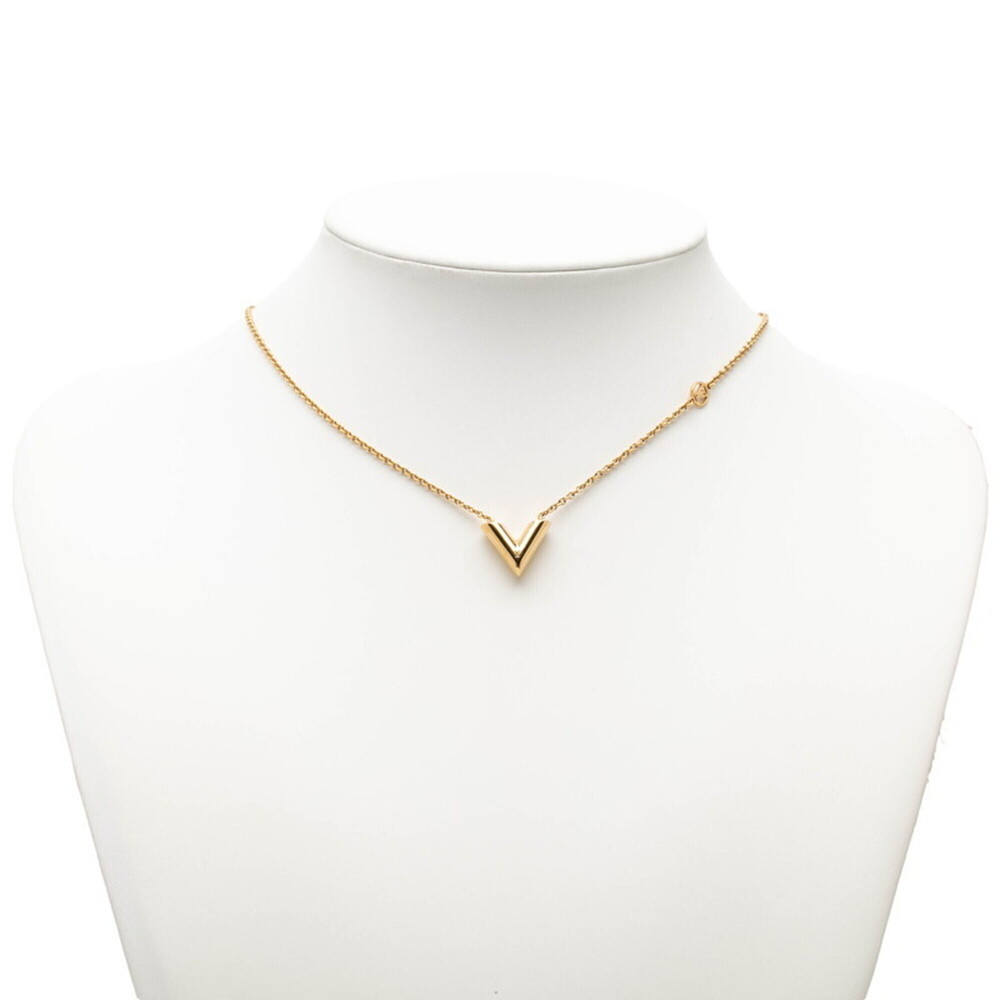 LOUIS VUITTON Gold Necklace - Picture 7 of 7
